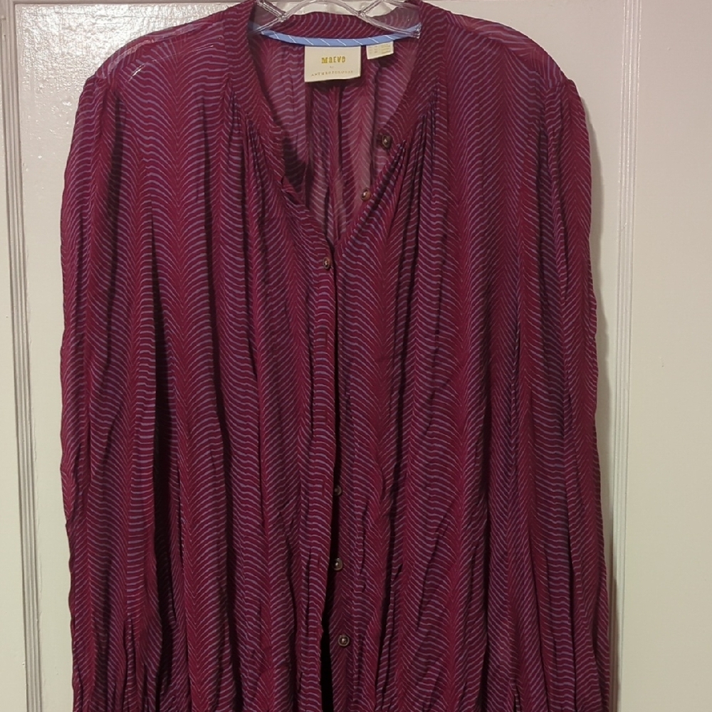 Maeve Women's Burgundy Top